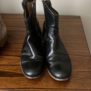 Frye leather booties